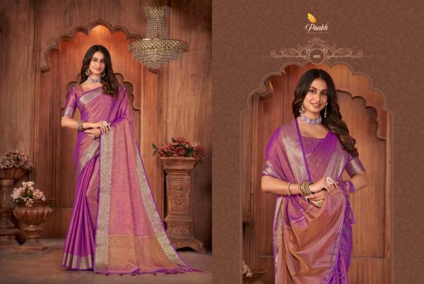 Pankh Anushka Vol 1 Linen Khadi Silk Saree Collection